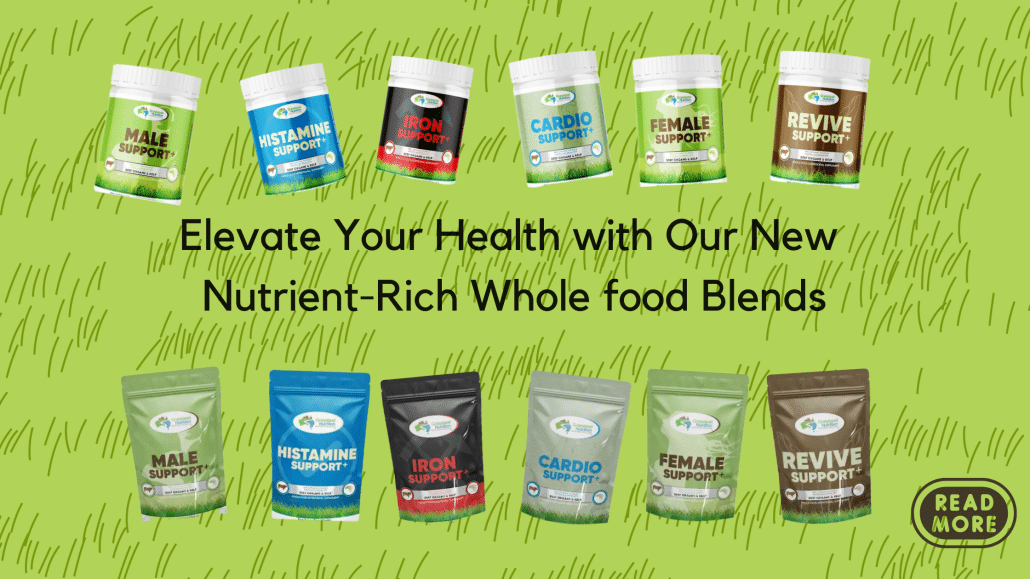 Elevate Your Health with Our New Nutrient-Rich Whole food Blends